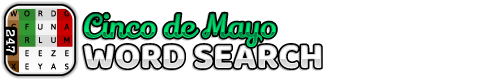 Cinco de Mayo Word Search title image