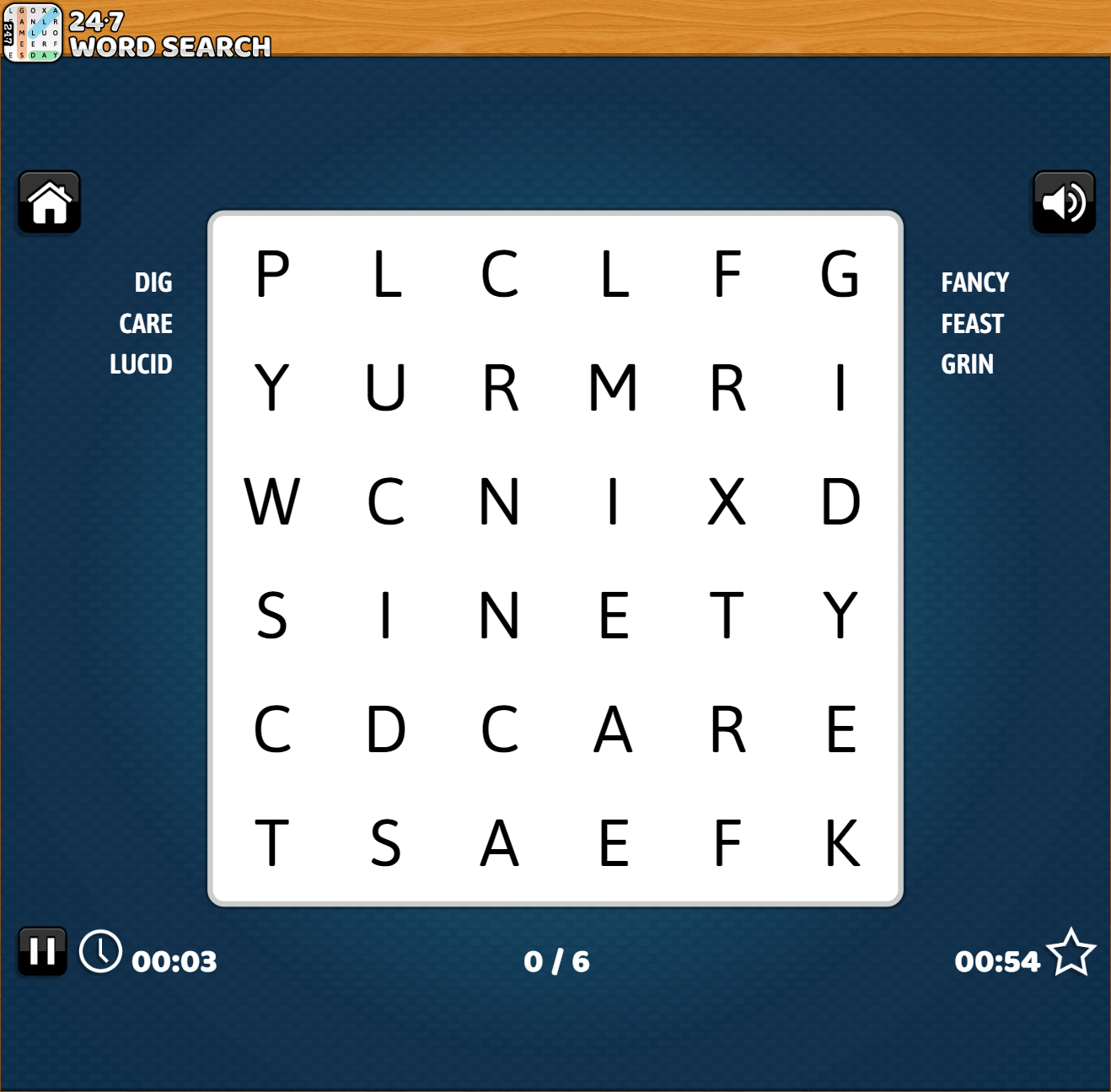 Word Search Home